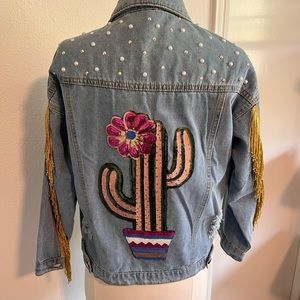 Embellished Western Jacket